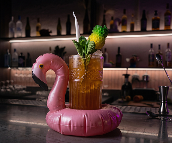Captain Can’t non-alcoholic spicy cocktail with jalapeño and grapefruit