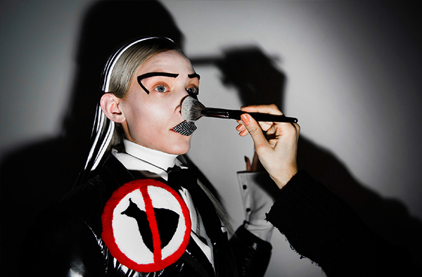 Viral fashion image critique photography displayed in the Heyday gallery
