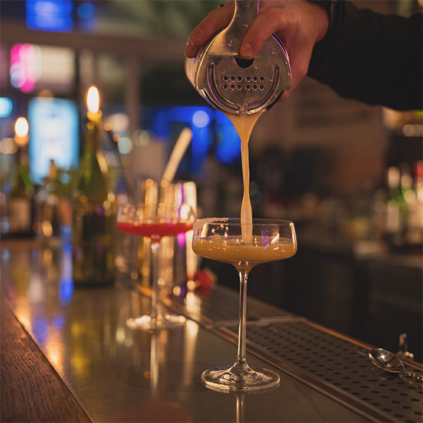 Guests enjoying the low-ABV aperitivo bar at Heyday Miami