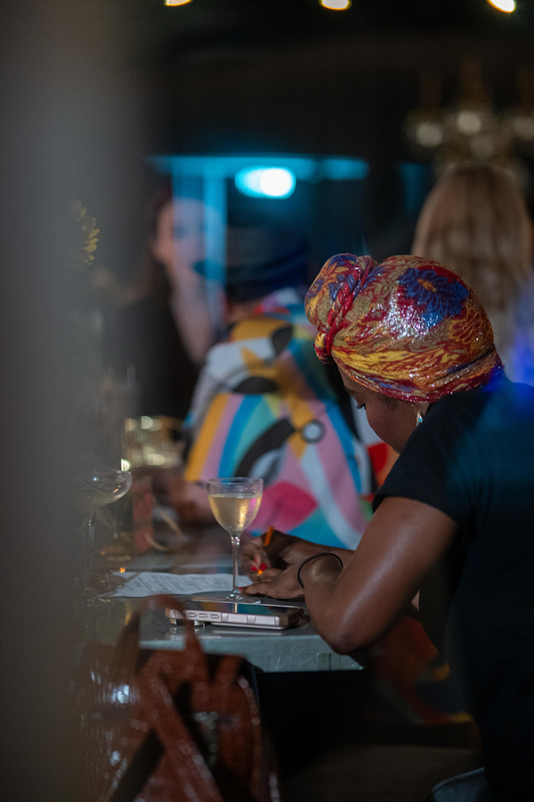 Private event space and dining layout at Heyday Miami